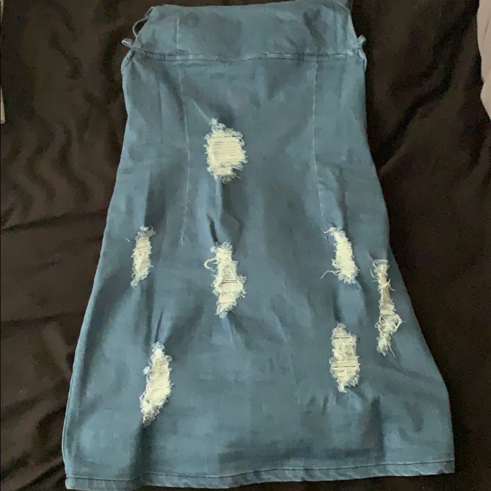 Shane Justin Denim Dress.
